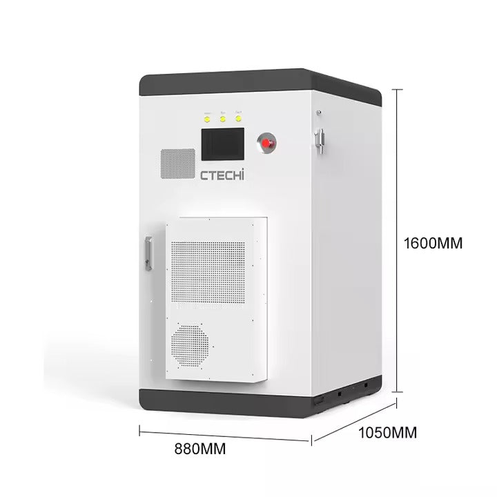 108kWh-50kw BESS ESS Industrial & Commercial Solar Lithium Battery with Hybrid Inverter All in One Energy Storage System