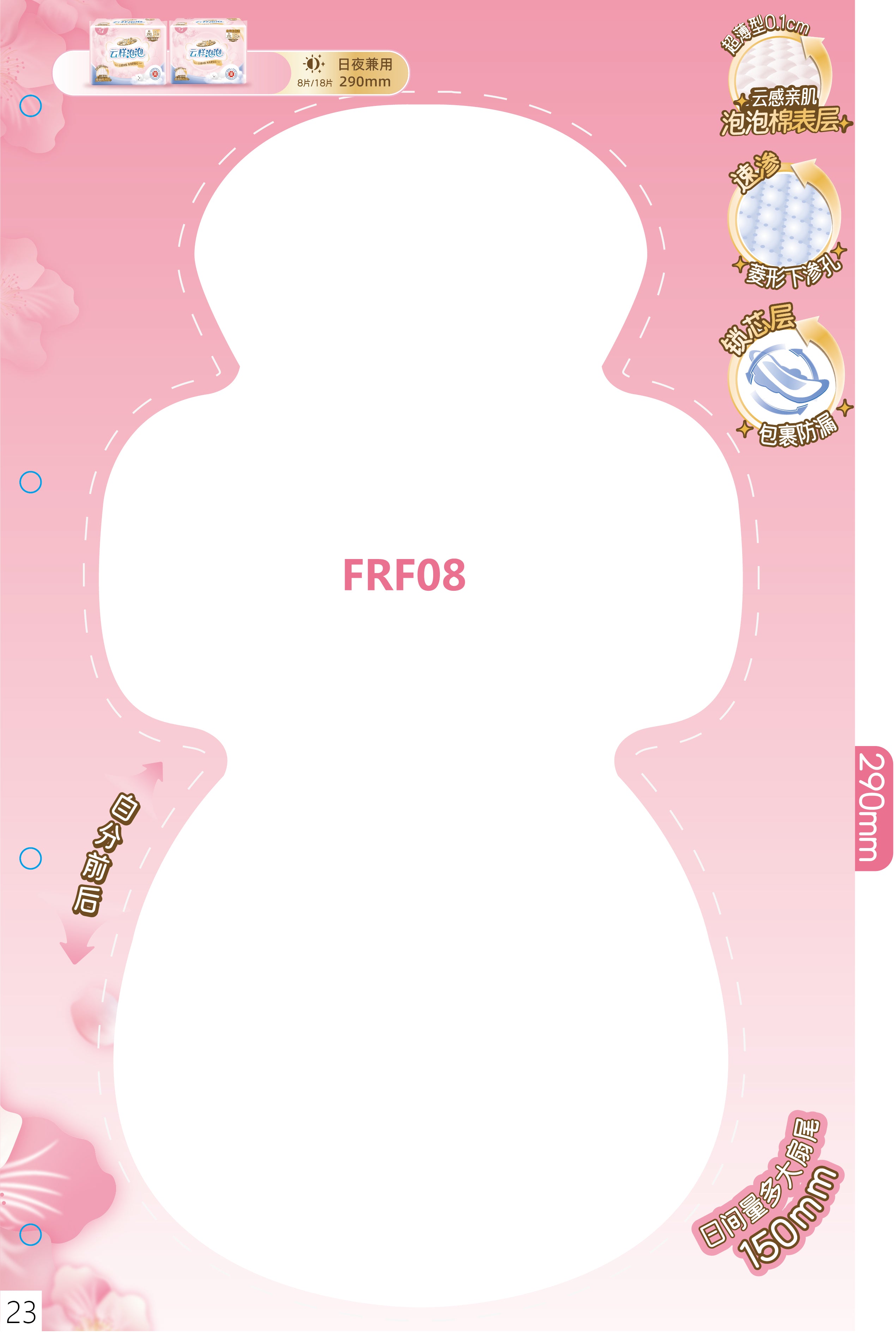 Goodcare +7 Natural Cotton Ultra Thin Sanitary Pads