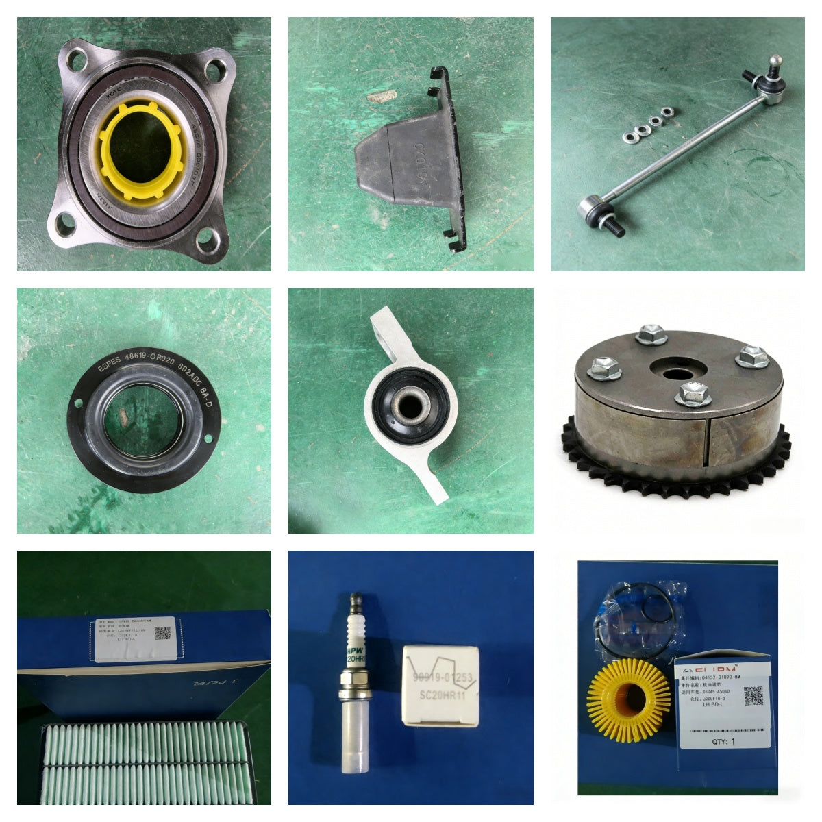 Full Automotive Spare Parts Kit - Engine, Transmission, Body, Electrical, Chassis Components | High-Quality Auto Parts for Vehicle Overhaul
